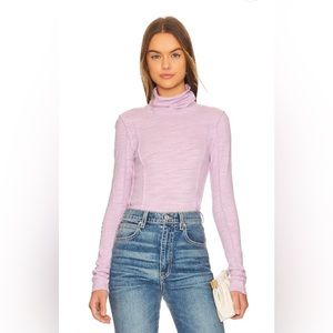 Free People Everyday Layering Top in Blush Lilac